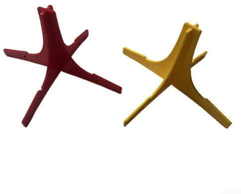 Trompetenständer für Praxis und Aufnahmestudios, leichtes Design (gelb)