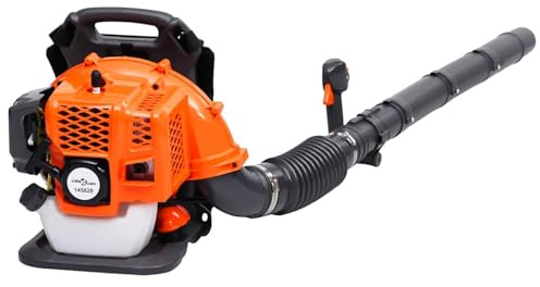 Gecheer Zaino Soffiatore 900 m³/h 42,7 cc Alta Potenza Arancione