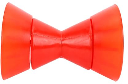 Spacnana Boat Trailer Bogrulle, PU 3in med Eker 1/2in Skaft | PU-material, 3-inch rulle med ändklockor, 35 mm diameter 180 mm höjd, för båttrailer Bow Retriever Marin montering