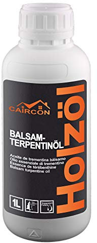 CAIRCON Balsamterpentinöl Terpentinöl Holzöl Holzpflegeöl Naturholzöl 1L