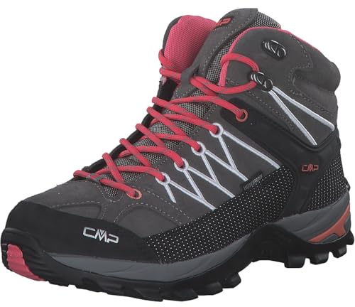 CMP Rigel Mid Wmn trekking sko Wp dam Promenadsko, Grå korallo, 36 EU