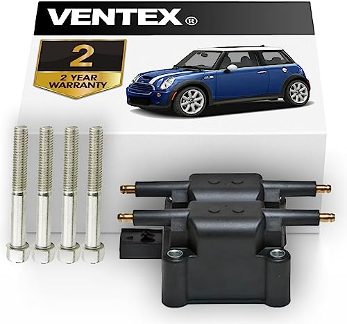 VENTEX® Ignition Coil Pack VXS1714 Compatible with Mini One Cooper 1.6 R50 R52 R53