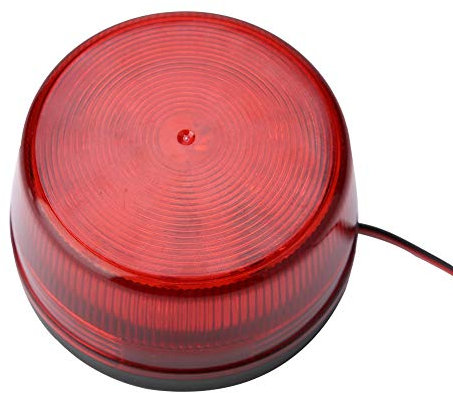 Emergenza Led Lampeggiante Strobe Warning Light Lamp Beacon Luce Lampeggiante Rossa Lampada Lampeggiante a LED Spia di Avvertimento del Segnale Stroboscopico di Allarme di