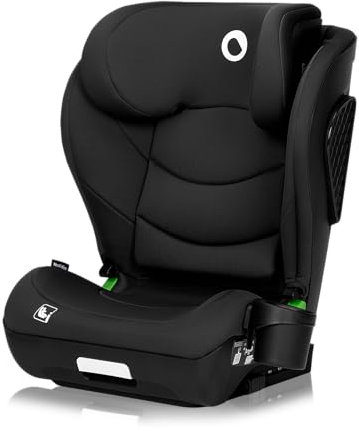 LIONELO NEAL I-SIZE Kindersitz, Gruppe 2 3, von 100-150 cm Von ca. 3 bis 12 Jahren Befestigung ISOFIX oder ohne Gurte Verstellbare Kopfstütze Seitenschutz Armlehnen Standard R129