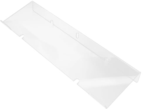 FONDOTIN Supporto Tastiera Acrilico Ergonomico con per Rialzo Tastiera Scrivania per Ufficio e Casa Accessorio Computer e Resistente