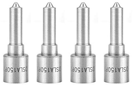 EBTOOLS Einspritzdüse Tuning Einspritzventil 4 Stück Edelstahl Nadelventil für TDI T4 111kw 0,21 DSLA150P764 0433175176 Silber