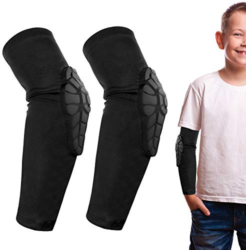AceList Kids/Youth 5-15 Years Sports honeycomb Compression Knee Pad Elbow Pads Guards Protective Gear for Basketball, Baseball, Football, Volleyball, Wrestling, Cycling...