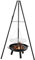 MARK ADLER Roast 3.5 Barbecue pivotant avec grille de cuisson | Diamètre 61cm | Construction stable | Trépied pour brasero | Hauteur 178 cm | Chaîne réglable en hauteur | Pour camping et jardin