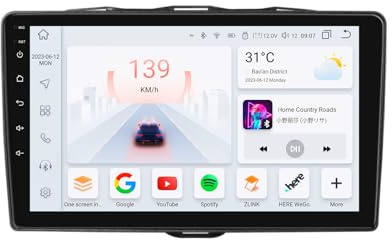 Radio auto Android 13 con schermo touch da 9 pollici a 8 core per Alfa Romeo Giulietta 2015-2018 WiFi wireless Android Auto e Wireless Carplay Bluetooth WiFi 4G GPS RDS AM/FM (per 2015-2018)