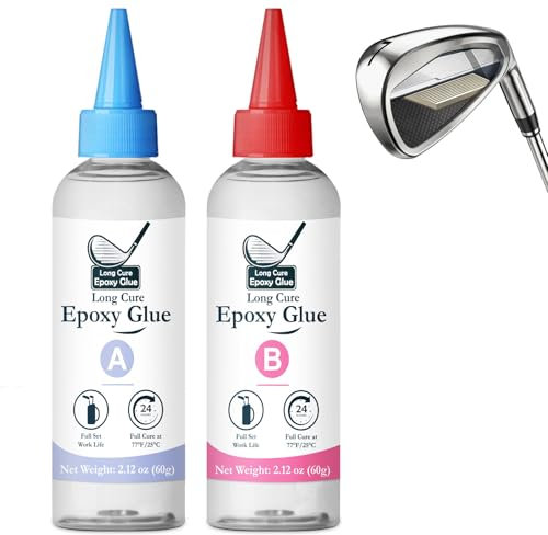 INNOVAYOU Lento Epoxi de 2 Componentes 4.23oz - Pegamento de Alta Resistencia Para Palos, Cabezas, Putters y Hierros de Golf