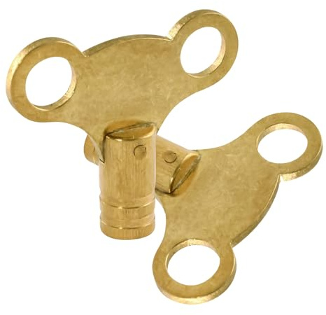 Yonuaret Llave Para Válvula De Purga De Radiadores - Latón 2 Piezas Accesorios Antideslizantes Para Purga | Válvula De Para Radiadores | Para Autocaravana Residencial Comercial Hogar Reparación