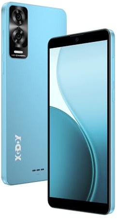 XGODY X33 - Telefono cellulare senza contratto, 6 4G Dual SIM Smartphone, colore: Blu