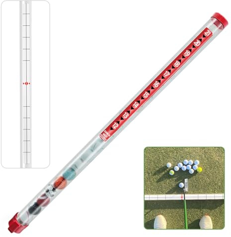 Accessori da golf da collezionista – Professionale Golf Ball Retriever, 90 cm Shag Tube con inserto in plastica, aiuto per l'allenamento per golf Pick-up, pratico strumento per palline da golf