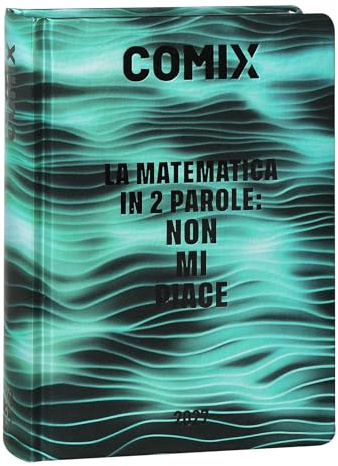 COMIX - Agenda 2027 Giornaliera 16 Mesi, Diario per Scuole Medie e Superiori, con Copertina Rigida, 576 Pagine con Grafiche e Fumetti, Ideale per Ragazzi e Ragazze, 13x17,8 cm