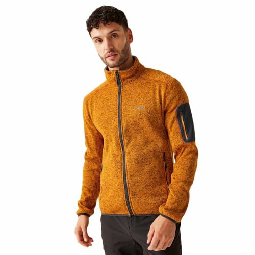 Regatta - Newhill Fleecejacke Durchgehender Reißverschluss für Herren (4XL) (Fuchs)