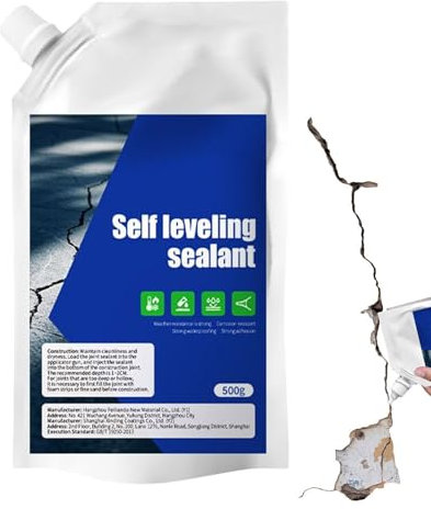 Llenado de grietas de concreto Área al aire libre | Relleno Riss hecho de concreto | Glue de sellado de reparación de 500 ml rápido para reparar el suelo, la terraza, la bodega, las baldosas, las vent