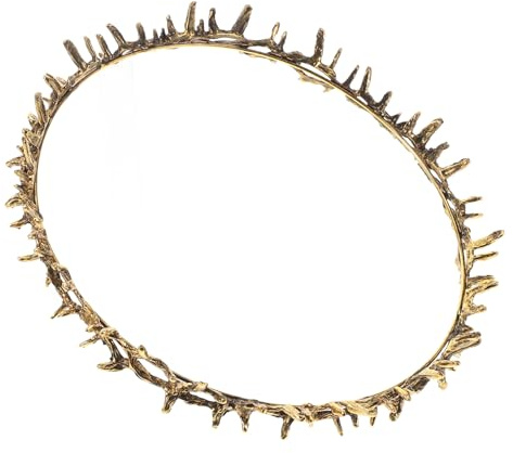Gogogmee Corona Decorativa a Spina in Metallo Per Compleanno, Fascia Per Chioma a Corona Unisex, Copricapo Rinascimentale Elegante Per Feste e Matrimoni