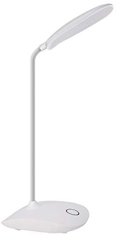 DEEPLITE LED Desk Lamp with Flexible Gooseneck, 3 Levels Brightness, Battery Operated, 5W Touch Control, Compact Portable