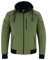 BLACKWILD Motorradjacke Herren | City Street CE-zertifiziert Protektorenjacke | Leicht und Atmungsaktiv Motorradjacke Herren mit Abnehmbarer Kapuze Grün XL