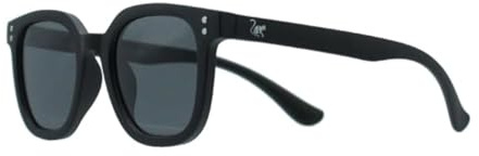 Surf Monkey Lunettes de soleil polarisées pour garçon/fille | Protection UV400 100 % UVA et UVB sûres | Sans BPA | 3-12 ans, Noir , Adatto per bambini di età 3-12 años