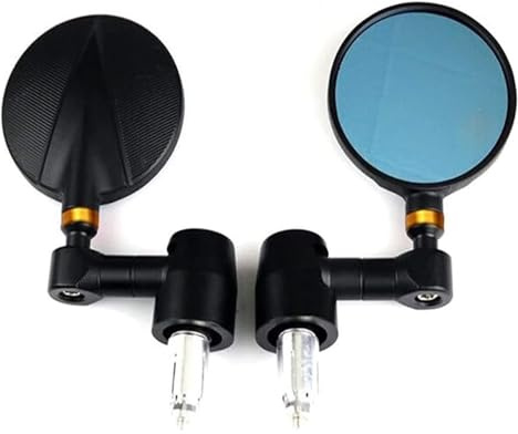 NIKISO para CB500X Espejo Retrovisor Manillar De Motocicleta Espejo Retrovisor Mango Espejo Retrovisor Manillar Varilla Extremo Espejo Retrovisor Retrovisores Moto