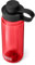 YETI Yonder Wasserflasche mit auslaufsicherem Verschluss, leicht, Clip-on Carry, BPA-frei recyceltem Kunststoff-Flasche für Wandern, Fitnessstudio, Spülmaschinenfest, Rescue Red, 25oz (750ml)