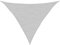 vidaXL Sonnensegel, Sonnenschutz UV Schutz für Balkon Garten Terrasse, Sonnendach Wasserfest, Windschutz Wetterschutz, Hellgrau 5x5x6m 100% Polyester Oxford