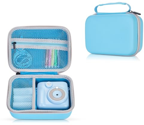 Riosin Kids Camera Instant Print Case,for TIATUA/ASTGMI/Himont-Light Blue