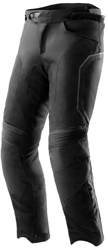 REBELHORN Hiflow V Pantaloni da Moto Uomo | Tessile | Protezioni per Ginocchia e Fianchi Livello 2 | Membrana HydraShield PRO | Ventilazione | Fodera Termica