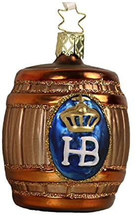 Inge-glas Weihnachts-Kugel Bier-Faß Hofbräu-Haus