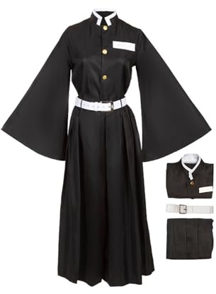 agfosa Muichiro Tokito Cosplay Kimono Disfraz Anime Uniforme Halloween XXL