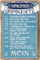 Wetterfestes 30 x 20 cm Blechschild – lustiger Spruch – Meer, Strand, Sonne, Urlaub Fans – Nordsee Grundgesetz – lustiger Spruch