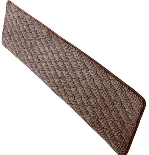 uyeoco Outdoor Bankkissen Bankauflage Stuhlkissen 150cm/120cm/100cm/80cm,Rutschfestes Sitzkissen für Gartenbank, Terrasse, Esstisch, Bank, Drinnen(Coffee,40x200cm)