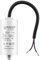 Condensateur 12 uF pour Moteur Monophasé - Utilisation pour Kärcher, Pompe de Piscine, Porte de Garage - 425/450V/475V - Condensateur de Démarrage/Permanent avec Câble