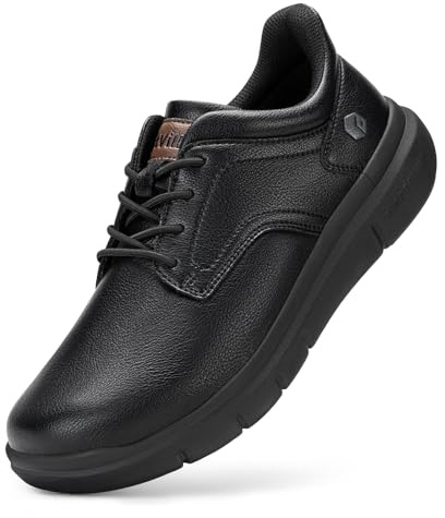FitVille Mens Extra Wide Slip On Shoes Orthopedic Diabetic Loafers Shoes
