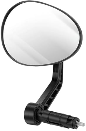 Bike Rear View Mirror Wide-Angle 360 Degree Rotating | Mountain Road Bike Bar End Mirror for Father Husband Men Women Boyfriend Commuting Touring Adventure