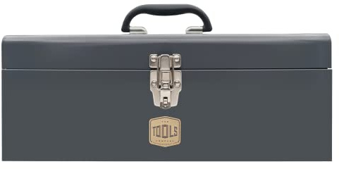 SP TOOLS BS121EU0001 Werkzeugkiste Vintage Essential mit herausnehmbarem Tablett - Vintage Design, hochwertige Hochglanzlackierung, Hebelverschluss mit Bügel für Vorhängeschloss - Profiqualität