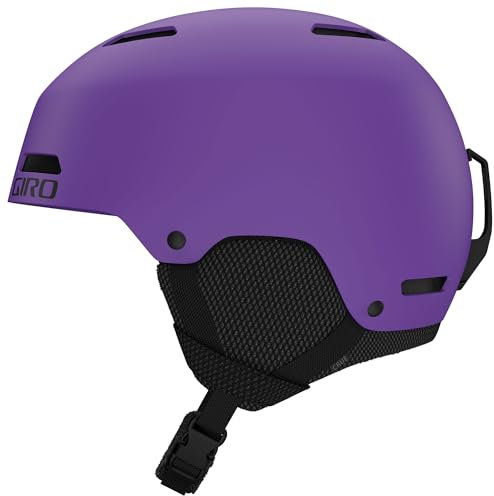 Giro Crue Kids Skihelm - Snowboardhelm für Jugend, Jungen & Mädchen - Lila Matt - S (52-55,5 cm)
