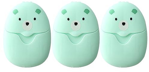 Klaisy 150pcs Seifenblätter Tragbarer Einwegsachen Scente Badscheiben Blechschaum Papierseifen Für Hausreisen Freien Badezimmer