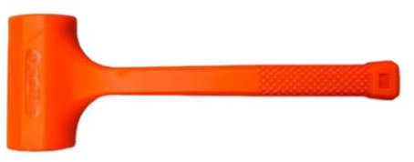 SZLIFE Martelli antirimbalzo, martelli per smontaggio mozzi Ruota Professionali con Impugnatura, mazzuolo in Gomma a Doppia Faccia per ammaccature Auto