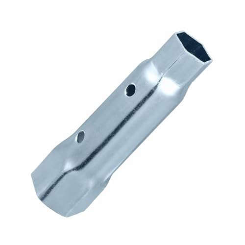 BE-TOOL Box Spanners, 27mm-38mm Tap Spanner Hexagonal Alloy Steel Bar Socket Wrench for Water Tap Installation and Maintenance