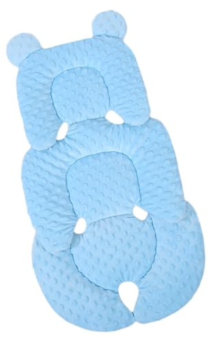 Cojín para cochecito, alfombrilla para cochecito de niño | Alfombrilla para de doble cara con forro suave - Almohadilla para silla de paseo para silla alta, comodidad para verano e invierno