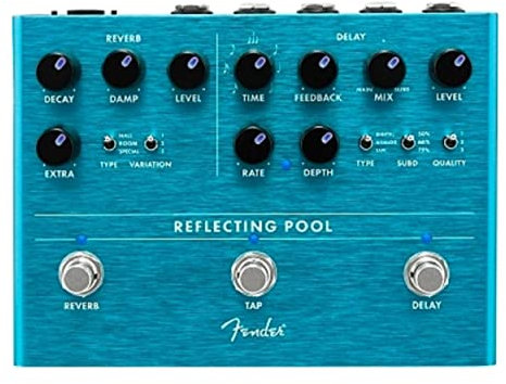 Fender® »REFLECTING POOL« Delay/Reverb Boden-Effekt-Pedal