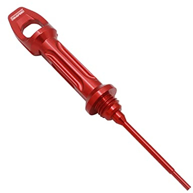 Reemplazo para Honda PCX Forza Adv150 Yamaha NMAX Aceite de Motor/Combustible Varilla de medición Accesorios para el Motocicleta (Rojo)