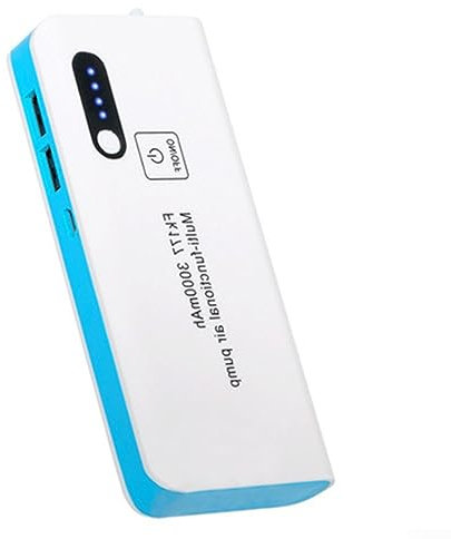 Aquarium-Luftpumpen, Luftpumpe zum Angeln, Belüfter, mit USB-Akku, verstellbarer Edelstahl-Clip, Sauerstoffpumpe, Belüftungspumpe, Blasenstein