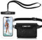 FORETOY wasserdichte Tasche, wasserdichte Handyhülle Unterwasser, wasserdichter Beutel wasserfeste Bauchtasche Schutzhülle mit IPX8 Handytasche für Wassersport, Schwimmen, Bootfahren, Strand usw