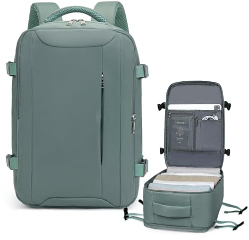 Lossga for Ryanair Cabin Bags 40x30x20,Cabin Bag Travel Backpack 40x20x25 Carry On Underseat Hand Luggage Bag Cabin Size with Hidden Anti-Theft Bag Airline Approved for Women and Men