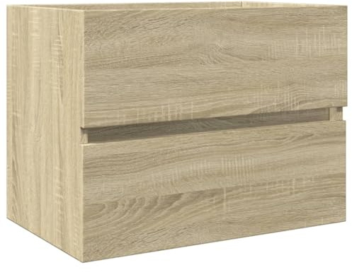 Armario fregadero roble sonoma 60x38,5x45 cm aglomerado