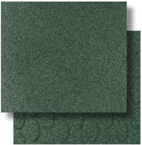 KOBEL - 1 boîte de 4 carreaux en caoutchouc anti-chute 50 x 50 cm, 2,5 cm (total sq. 1). sol tapis aire de jeux, gymnases, garage. Carrelage en caoutchouc anti-traumatisme, anti-choc certifié