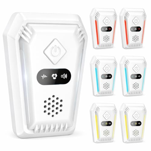 2026 Upgraded Indoor Plug Ultrasonic Mice Repellent: 3 Modes Home Ultra Sonic Repeller Killer to Get Rid of Insect Bed Bugs Roach Mosquito Fly Spider Ant Flea and Control Bat Rats